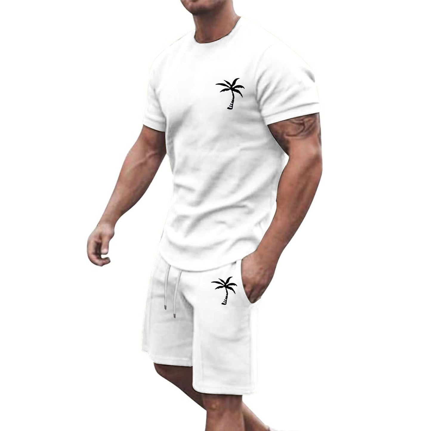 Short - sleeved Shorts Sports And Leisure Suit - PratSN