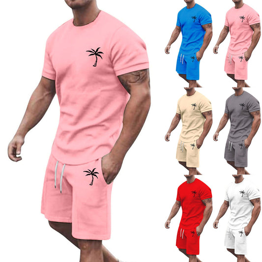 Short - sleeved Shorts Sports And Leisure Suit - PratSN