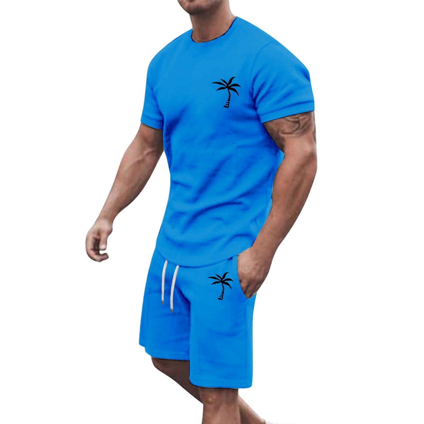 Short - sleeved Shorts Sports And Leisure Suit - PratSN