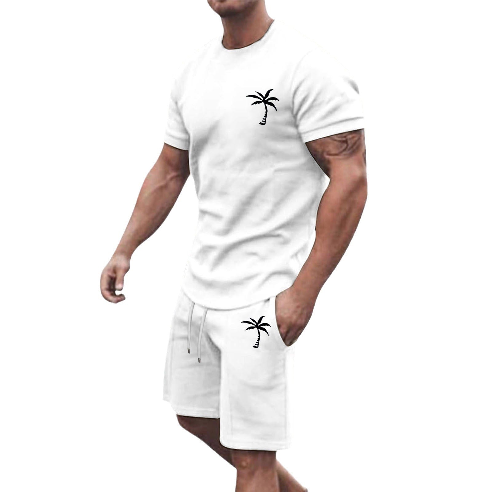 Short - sleeved Shorts Sports And Leisure Suit - PratSN
