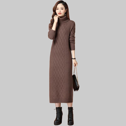 Slimming Match With Coat Knitted Dress Women - PratSN