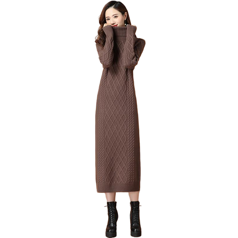 Slimming Match With Coat Knitted Dress Women - PratSN