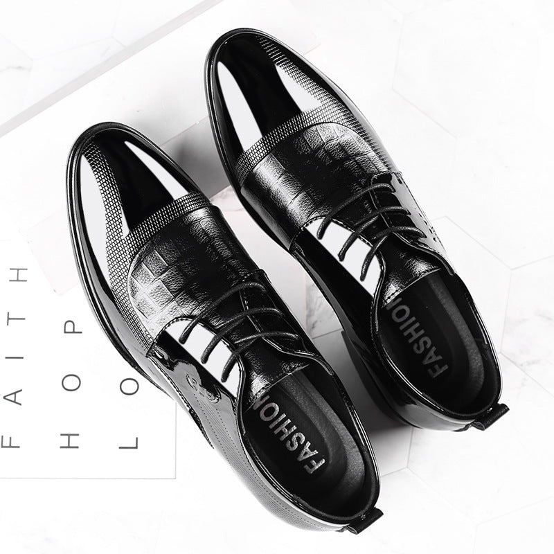 Slip - on Leather Shoes Men's Formal Shoes - PratSN