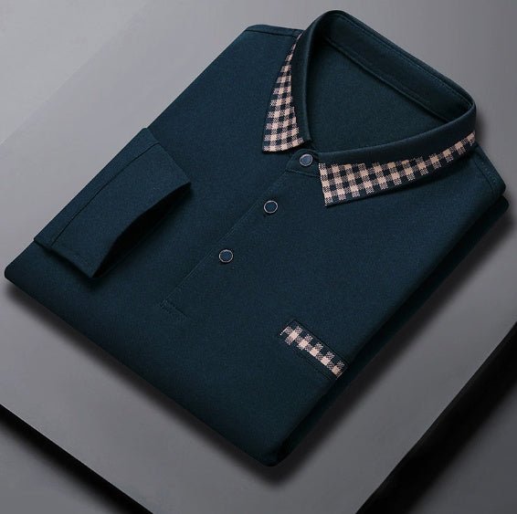 Solid Color Casual Dad Long - t-shirt - PratSN