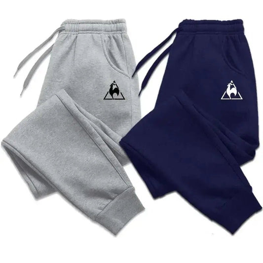 Spring and Autumn Fleece Men's Pants Casual Pants Men's Sports Jogging Pants Sweatpants Men's Harajuku Street S - 3XL Pants - PratSN