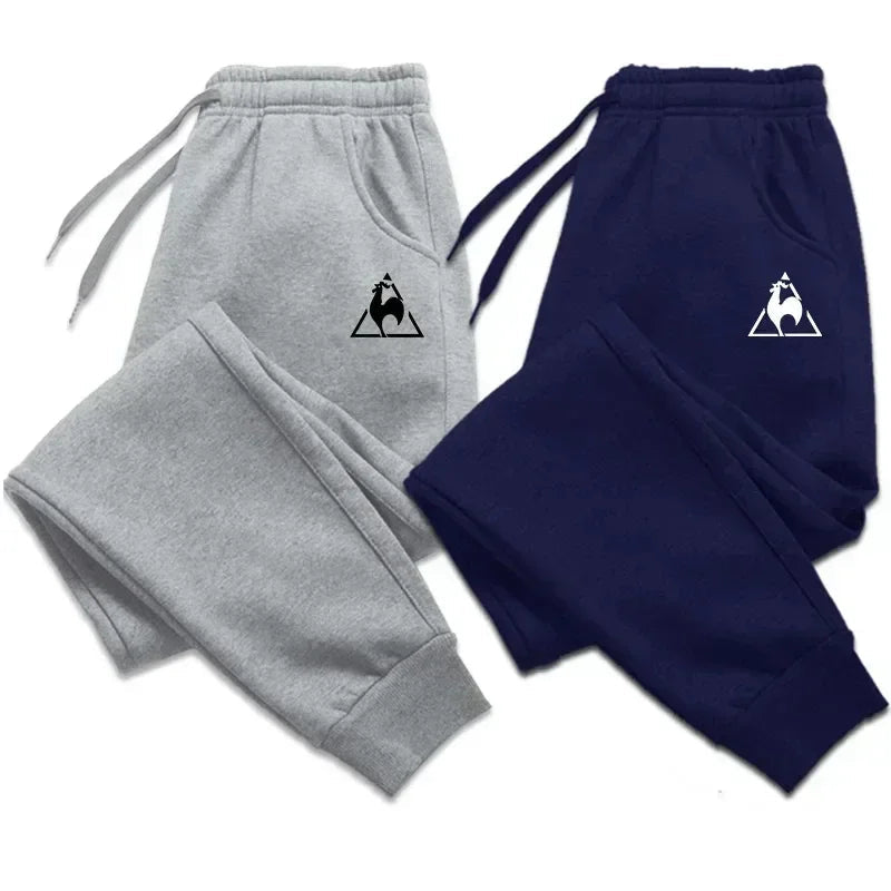 Spring and Autumn Fleece Men's Pants Casual Pants Men's Sports Jogging Pants Sweatpants Men's Harajuku Street S - 3XL Pants - PratSN