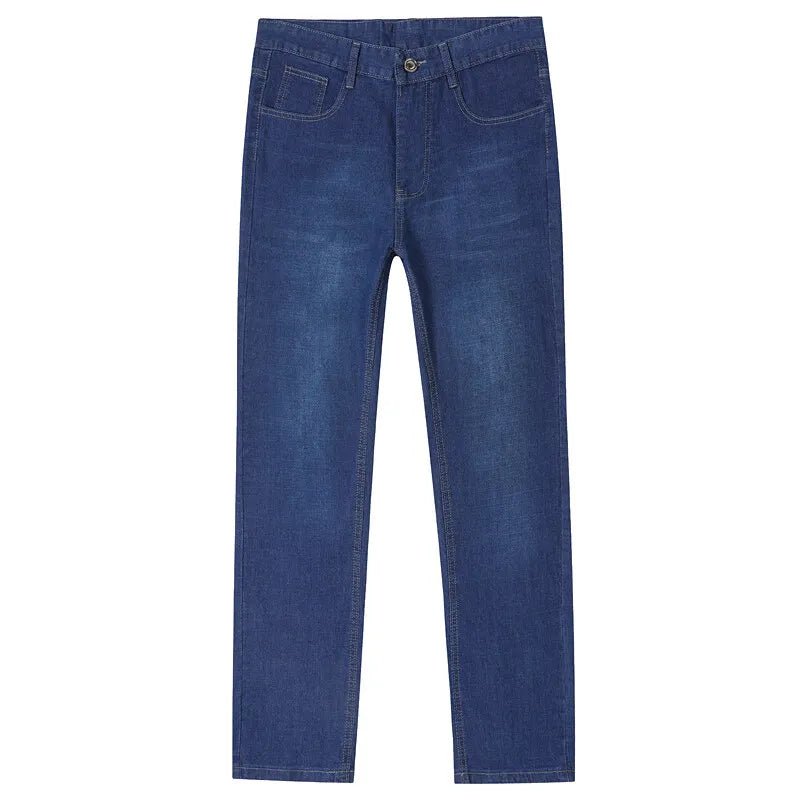 Spring and autumn new men's jeans, stretch pants, fashionable slim - fitting skinny pants, and men's mid - waist casual pants - PratSN