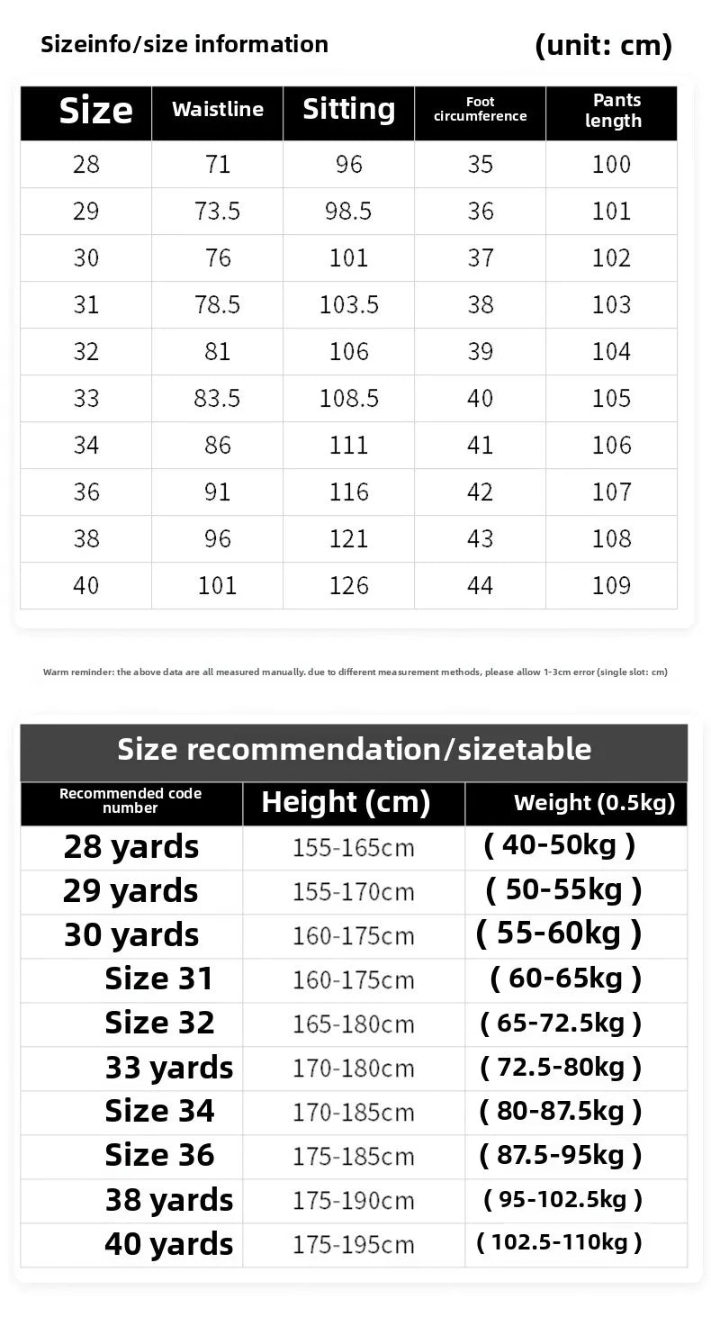 Spring and autumn new men's jeans, stretch pants, fashionable slim - fitting skinny pants, and men's mid - waist casual pants - PratSN