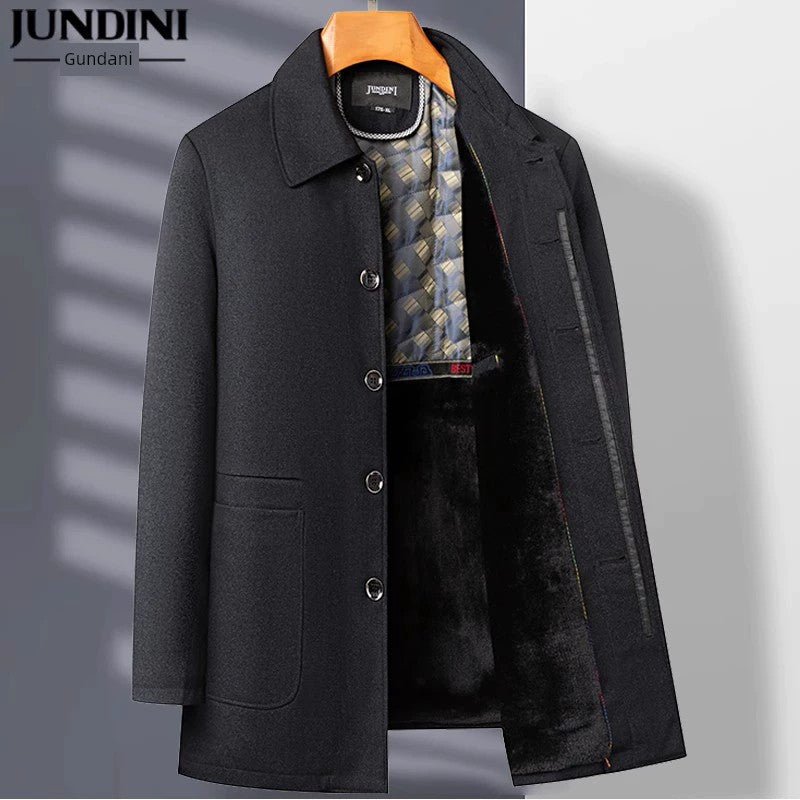 Spring and Autumn Old Man Grandpa Father Lapel Jacket - PratSN