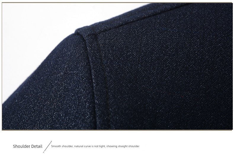 Spring and Autumn Old Man Grandpa Father Lapel Jacket - PratSN