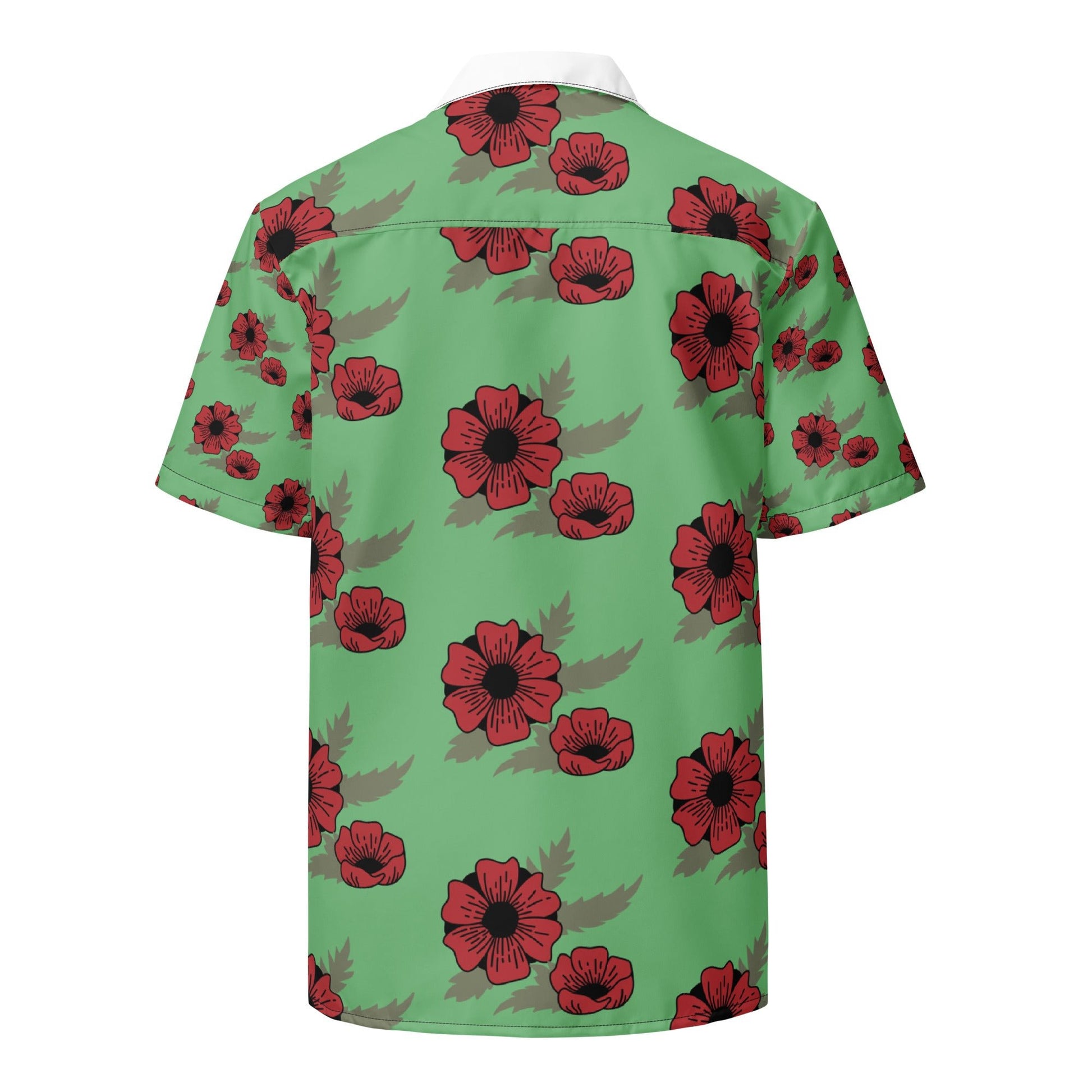 Spring and Summer looming Pattern Button Shirt - Unisex button Shirt - PratSN
