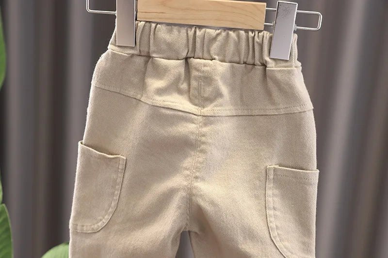Spring Autumn Baby Boys Clothes Suit Children Casual Plaid Shirt Vest Pants 3Pcs/Sets Toddler Cotton Costume Kids Tracksuits - PratSN
