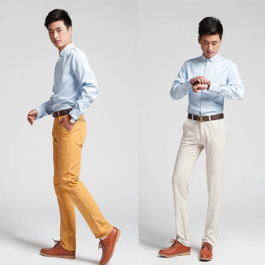 Spring Black Middle - Aged and Elderly Men's Dad Casual Pants - PratSN