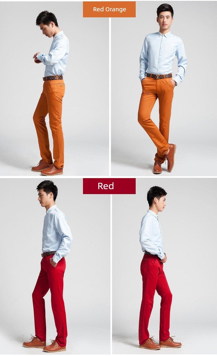 Spring Black Middle - Aged and Elderly Men's Dad Casual Pants - PratSN