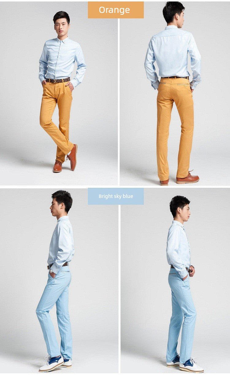 Spring Black Middle - Aged and Elderly Men's Dad Casual Pants - PratSN