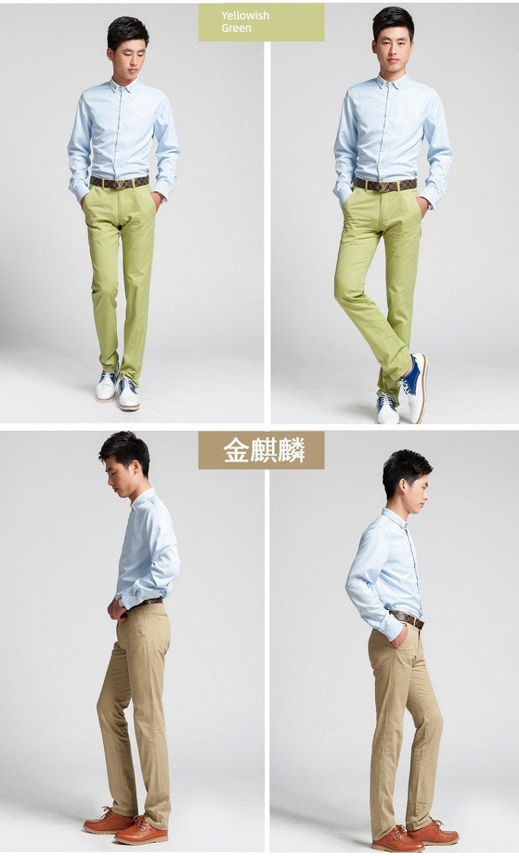 Spring Black Middle - Aged and Elderly Men's Dad Casual Pants - PratSN