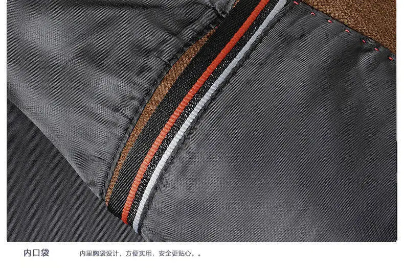 Spring Brand Business Jacket Men Casual Coats Zipper Simple Middle - Aged Elderly Dad Clothes Office Outerwear Blazer Jackets Tops - PratSN
