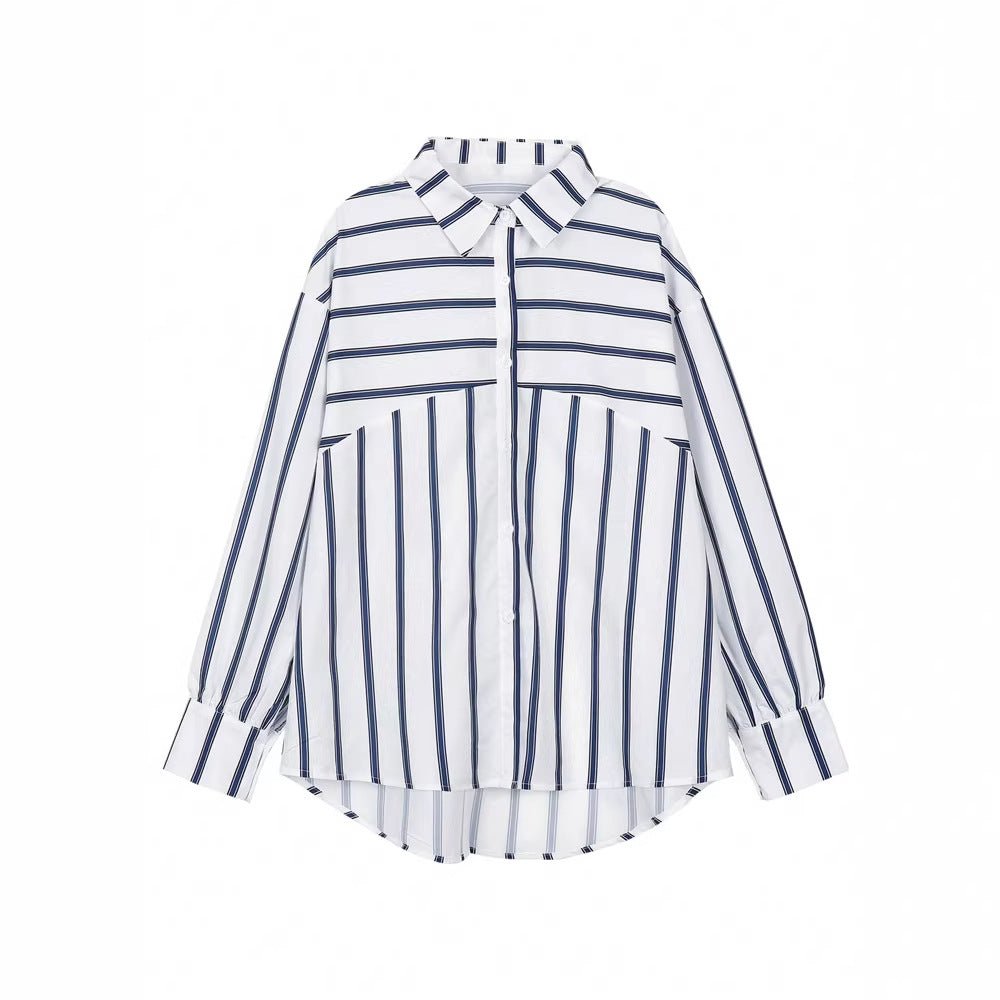 Stylish And Minimalist Long Sleeve Top For Women - PratSN