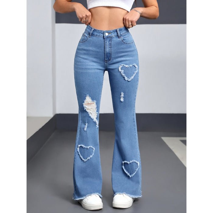 Stylish Casual Denim Jeans For Women - PratSN