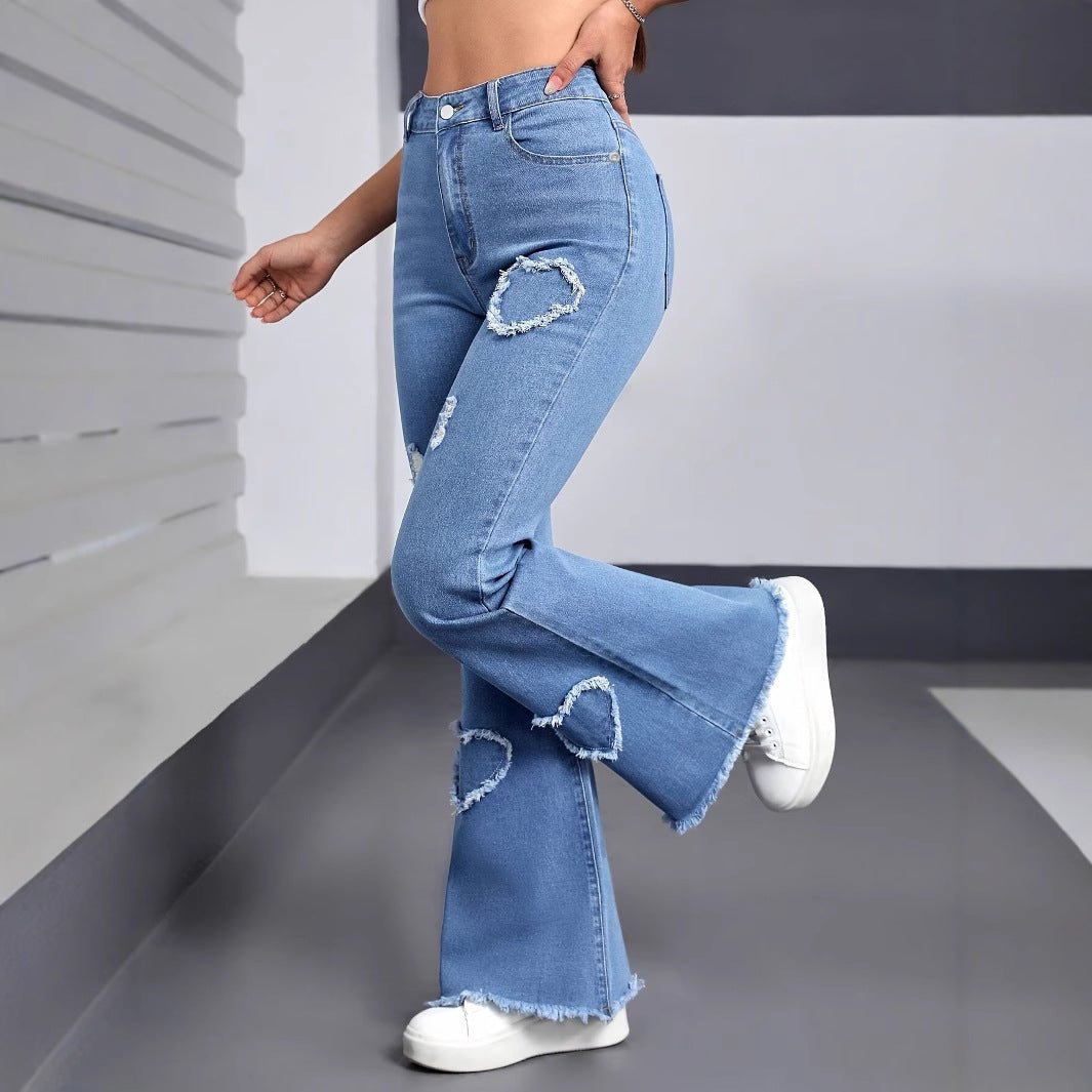 Stylish Casual Denim Jeans For Women - PratSN