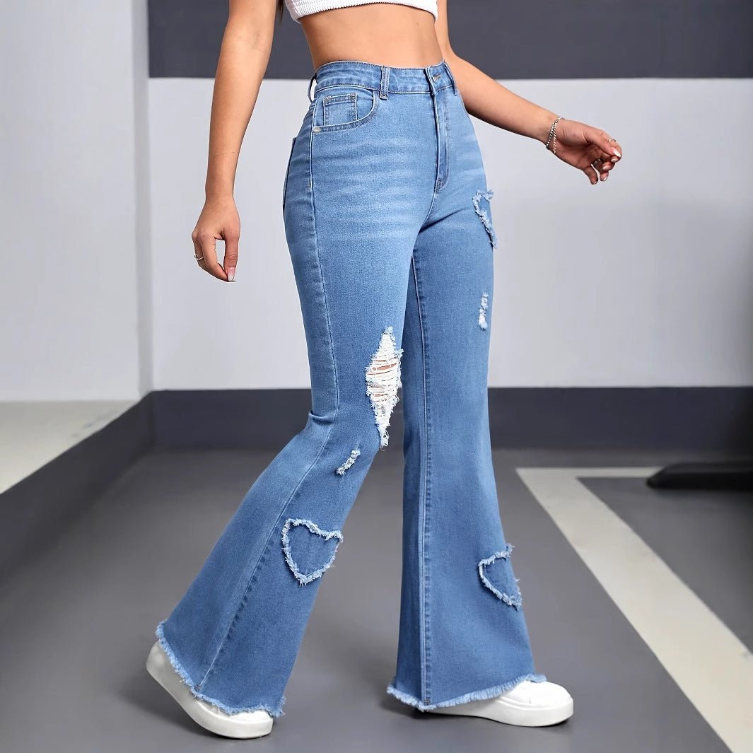Stylish Casual Denim Jeans For Women - PratSN