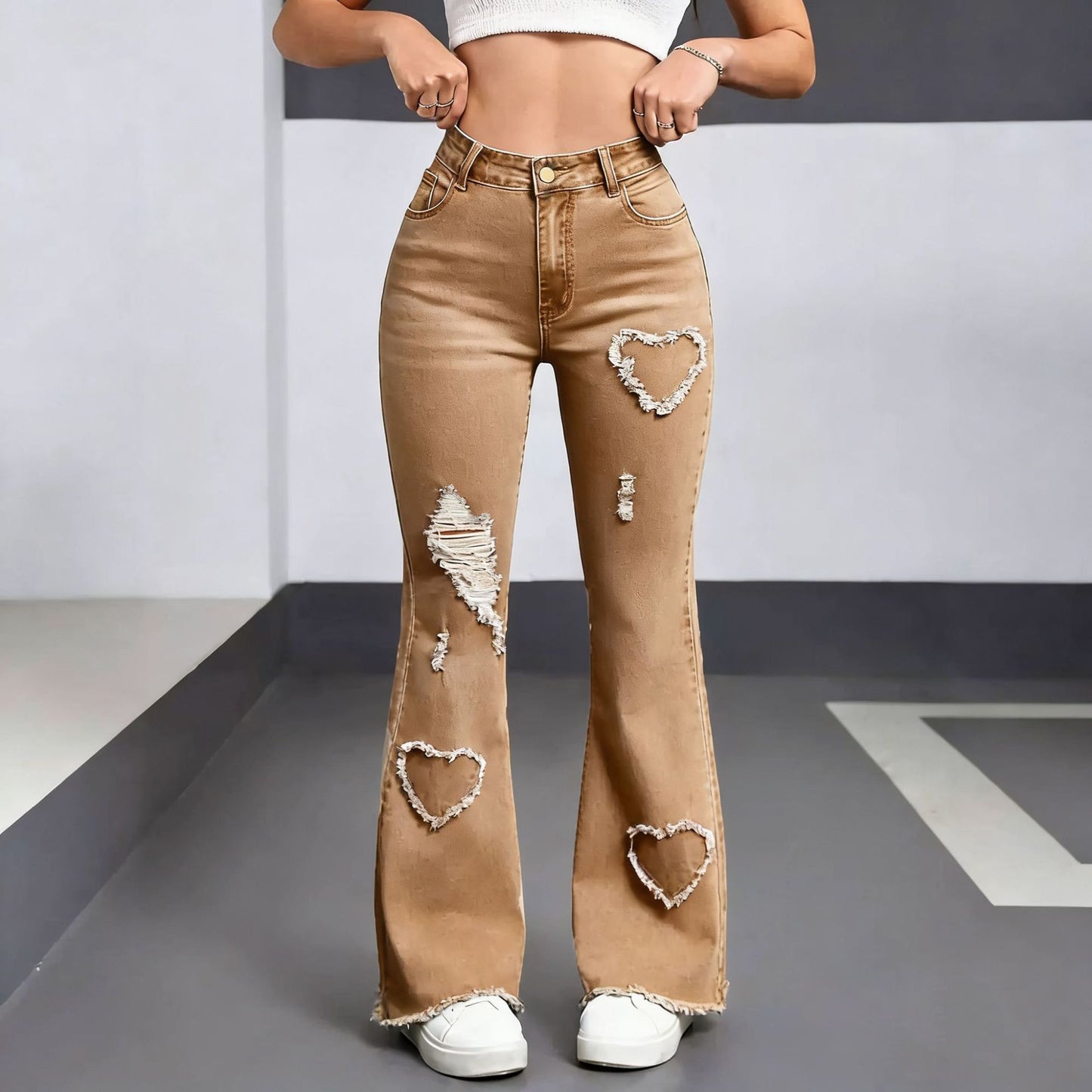 Stylish Casual Denim Jeans For Women - PratSN