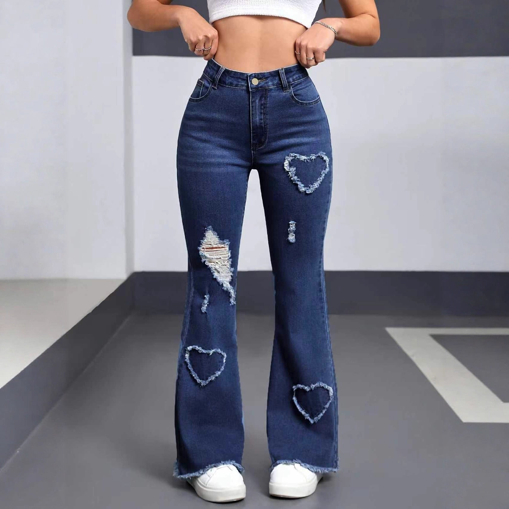 Stylish Casual Denim Jeans For Women - PratSN