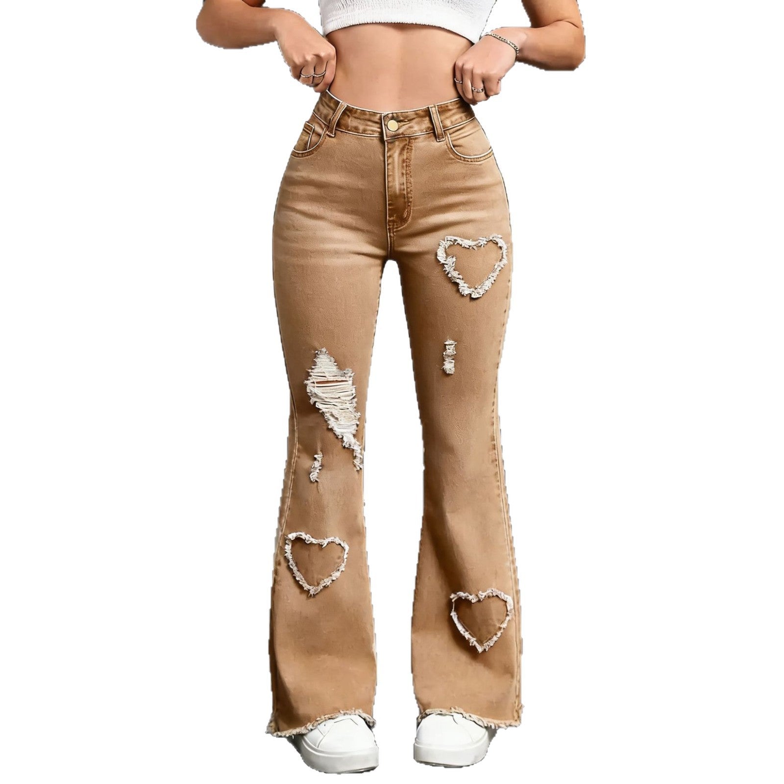 Stylish Casual Denim Jeans For Women - PratSN