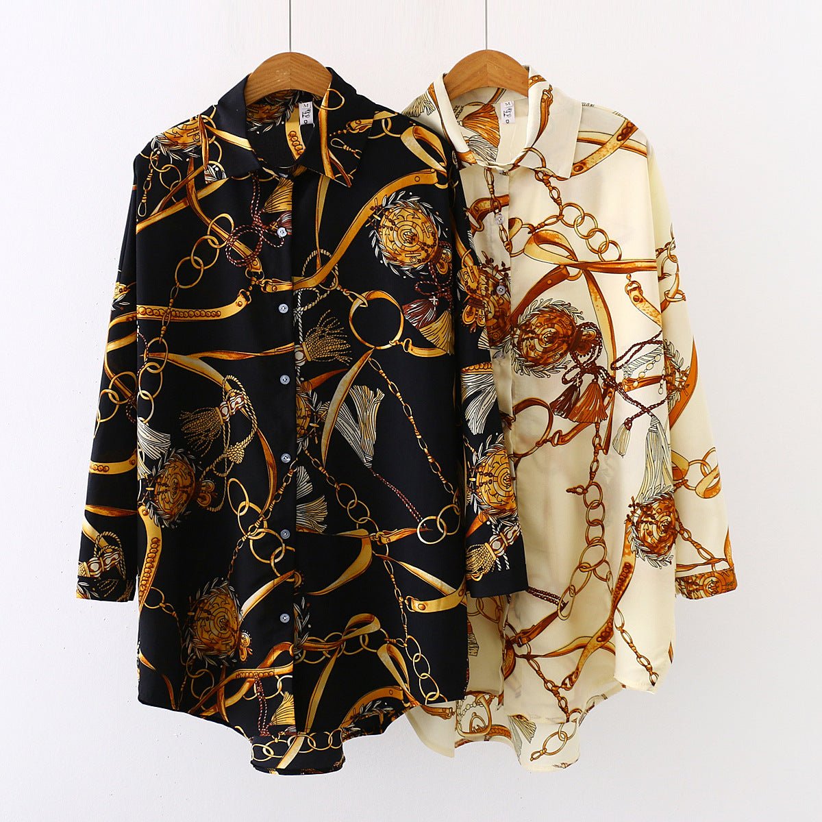 Summer Chiffon Sunscreen Mid Length Long Sleeved Shirt Women - PratSN