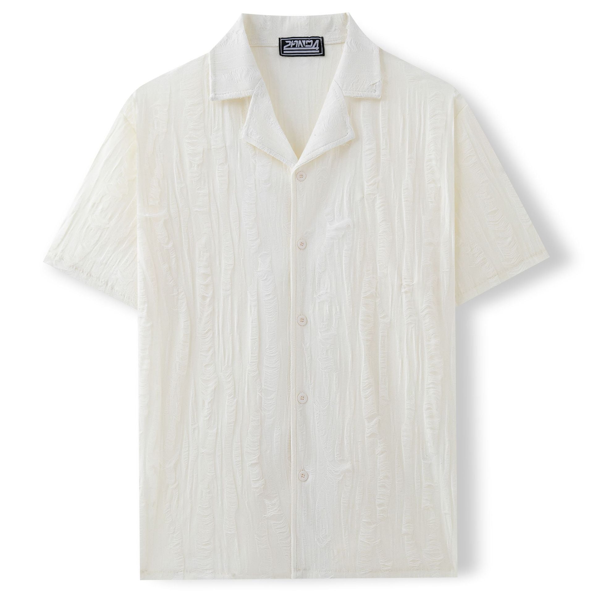 Summer Men's Shirt Cuban Collar - PratSN