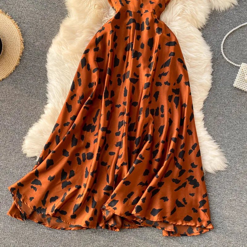 Summer Robe 2026 Dress Women V Neck Long Party Dresses Sexy Tank Backless Spaghetti Strap Maxi Female Holiday Vestidos - PratSN
