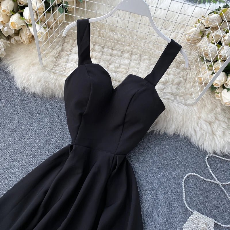 Summer Robe 2026 Dress Women V Neck Long Party Dresses Sexy Tank Backless Spaghetti Strap Maxi Female Holiday Vestidos - PratSN