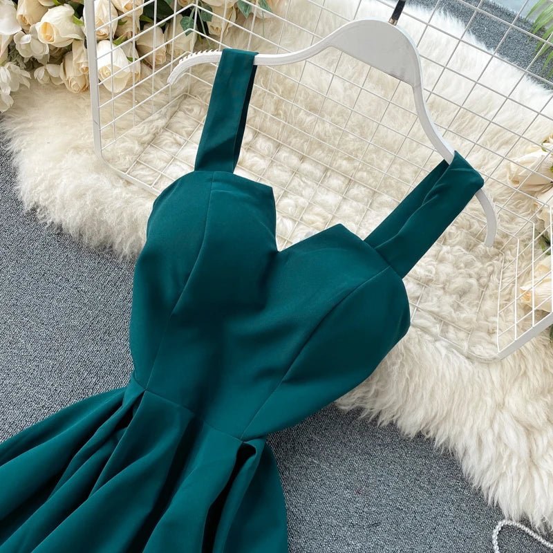 Summer Robe 2026 Dress Women V Neck Long Party Dresses Sexy Tank Backless Spaghetti Strap Maxi Female Holiday Vestidos - PratSN