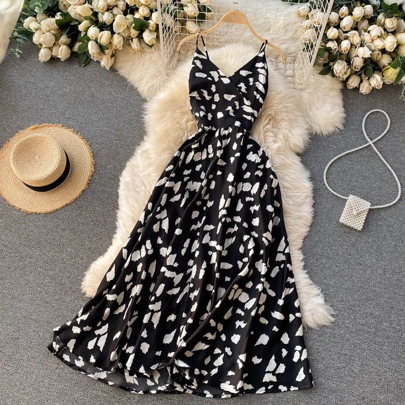 Summer Robe 2026 Dress Women V Neck Long Party Dresses Sexy Tank Backless Spaghetti Strap Maxi Female Holiday Vestidos - PratSN