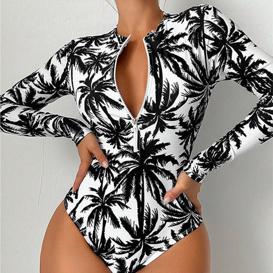 Swimsuit Women's One - piece Tight Quick - drying Bikini - PratSN