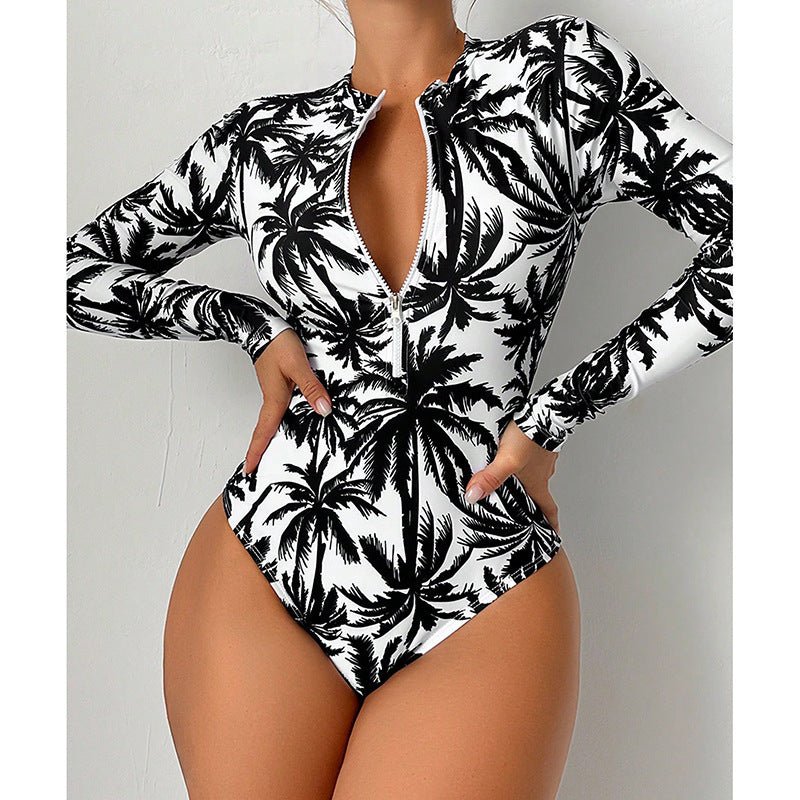 Swimsuit Women's One - piece Tight Quick - drying Bikini - PratSN