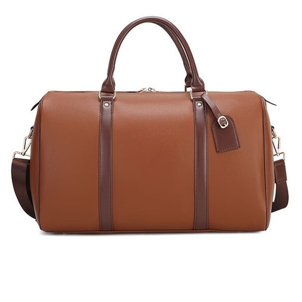 Travel Large Capacity Portable Travel Luggage Dry Wet Soft Leather Bag - PratSN