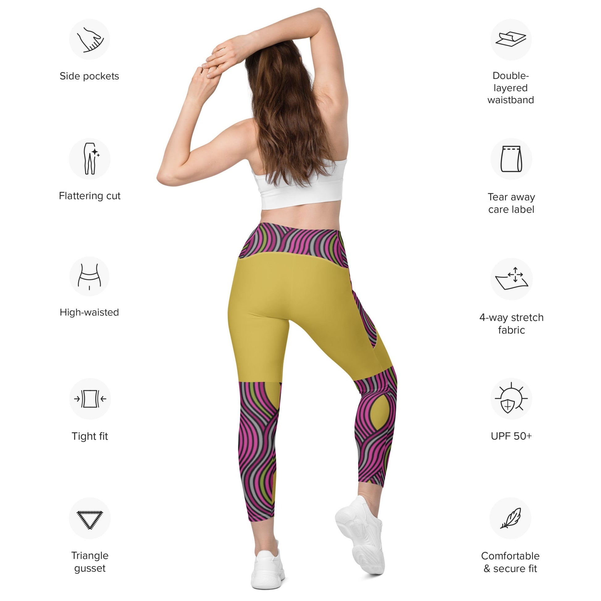Trendy Women's Activewear Leggings with Pockets - PratSN