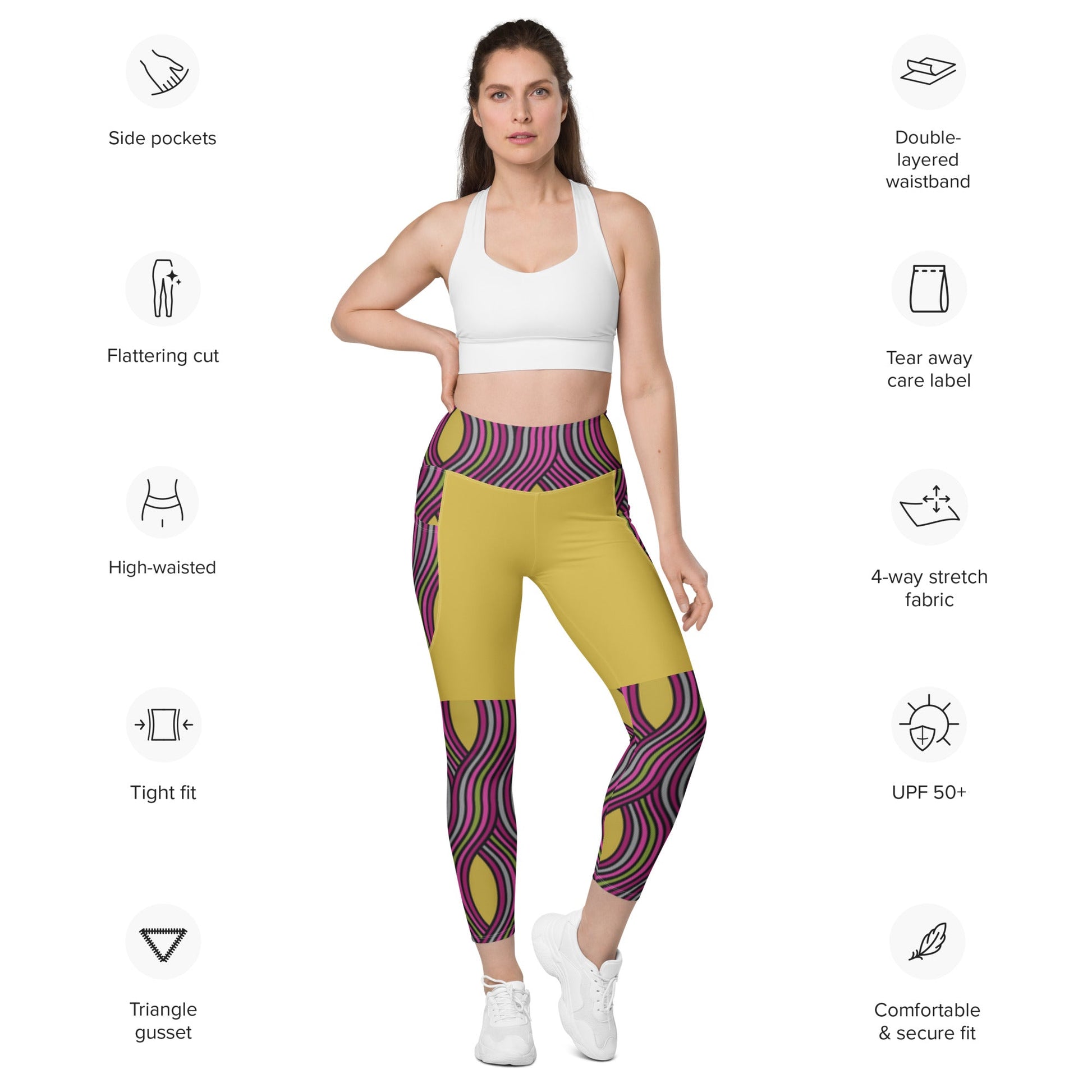 Trendy Women's Activewear Leggings with Pockets - PratSN