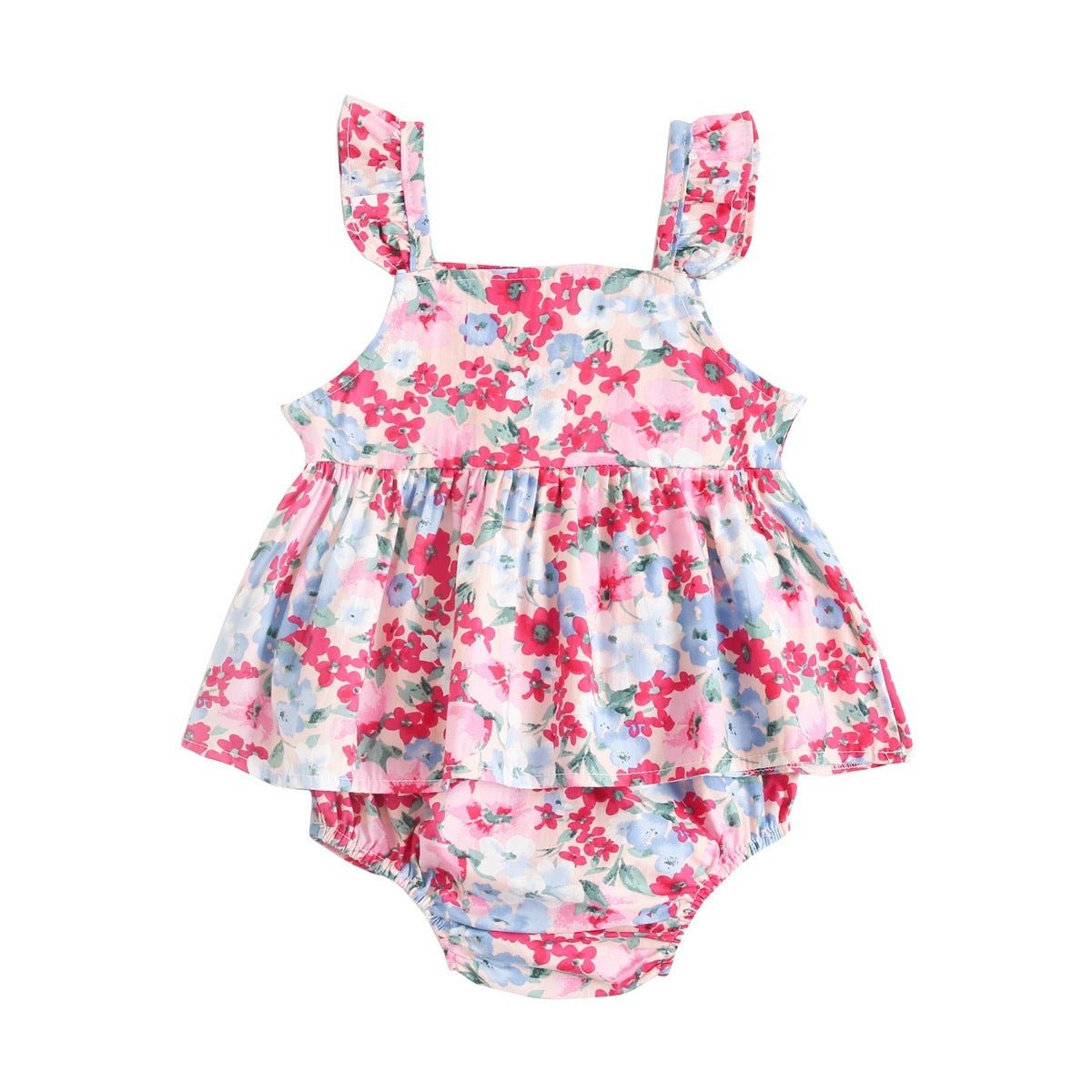 Two - piece Sling Baby Clothing Summer Floral - PratSN