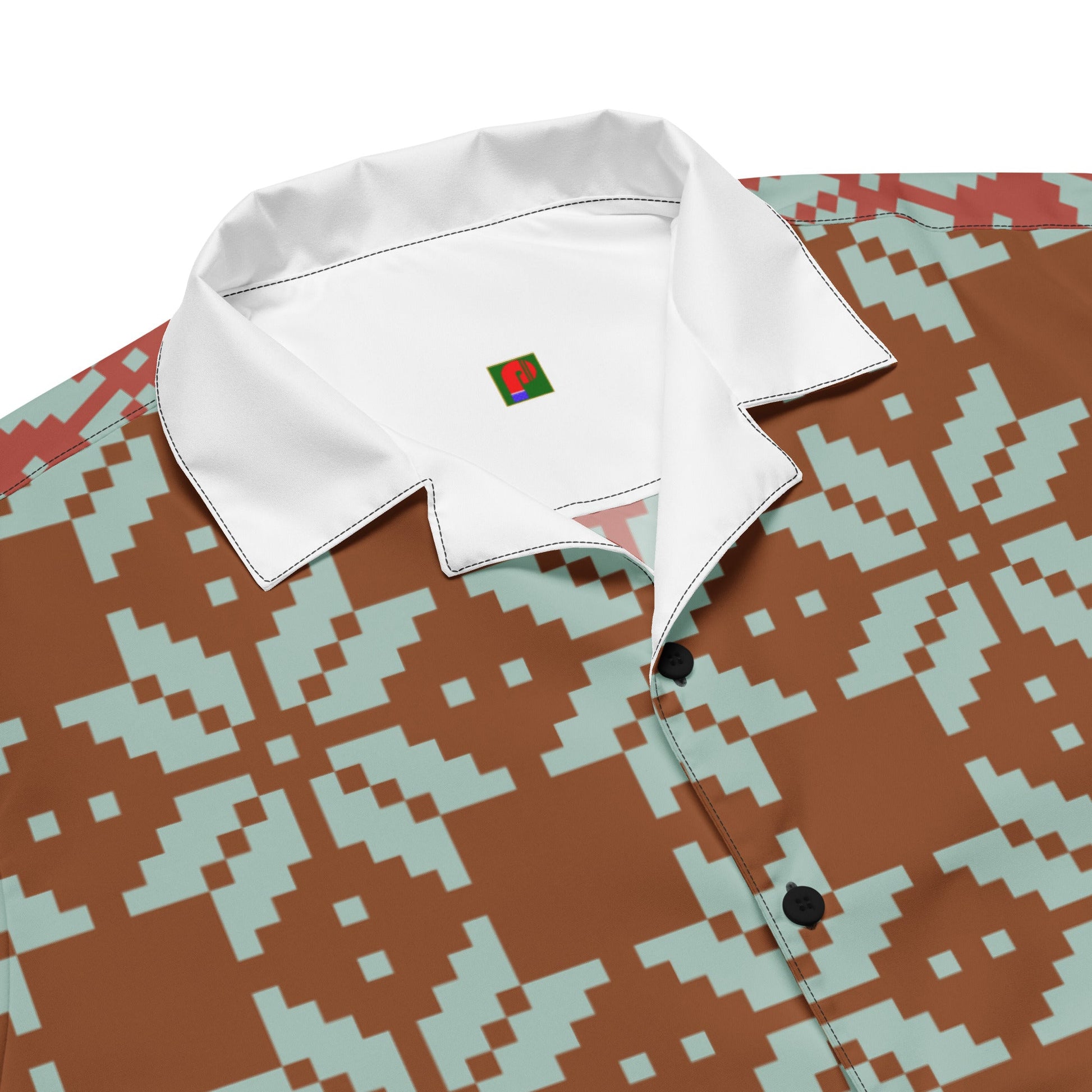 Unisex button shirt, Summer Casual Shirt, Floral Printed Shirts - PratSN