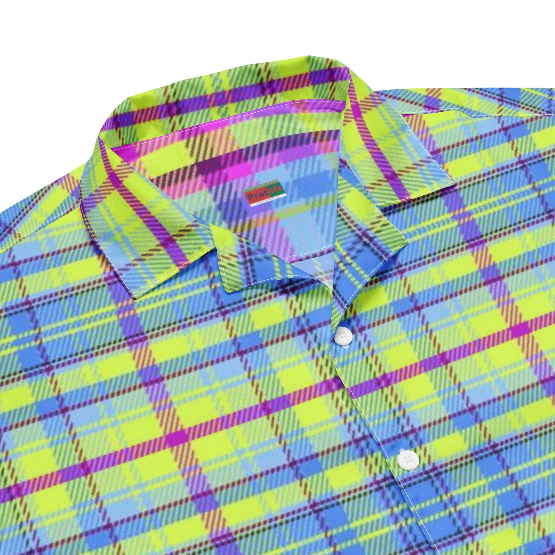 Unisex button shirt, Summer Shirt, Unisex Beach Shirt, Casual Shirt, Short Sleeve button Down shirt - PratSN