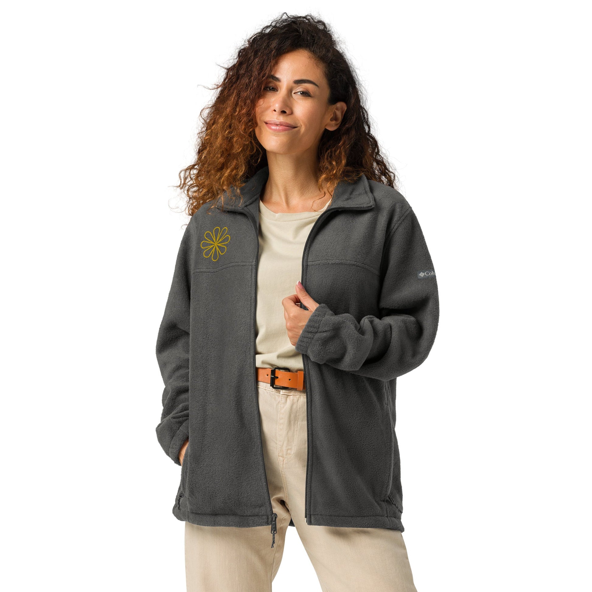 Unisex Columbia fleece jacket - PratSN