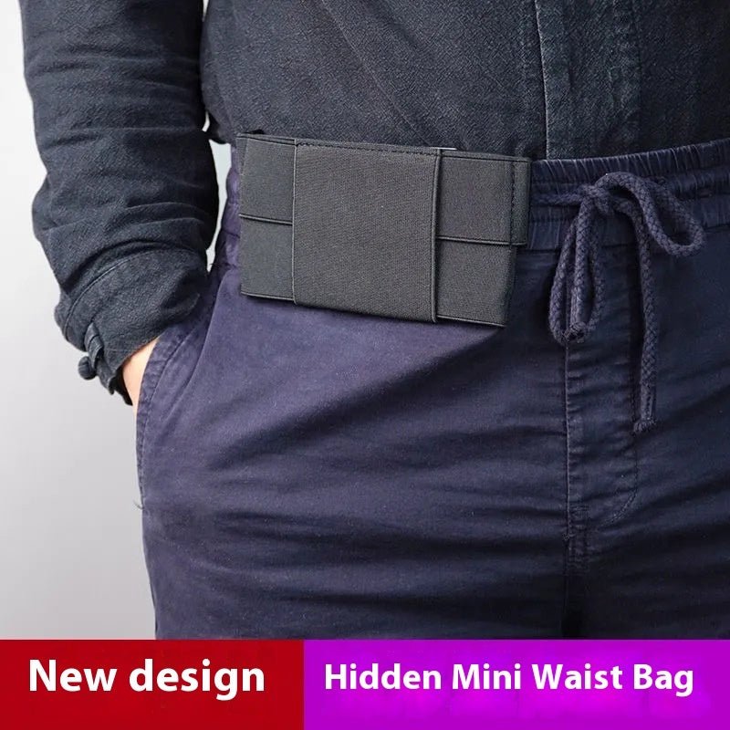 Unisex Fitness Mini Fanny Bag Waist Pouch Belt Pouch Waterproof Outdoor Sports Running Phone Bags - PratSN