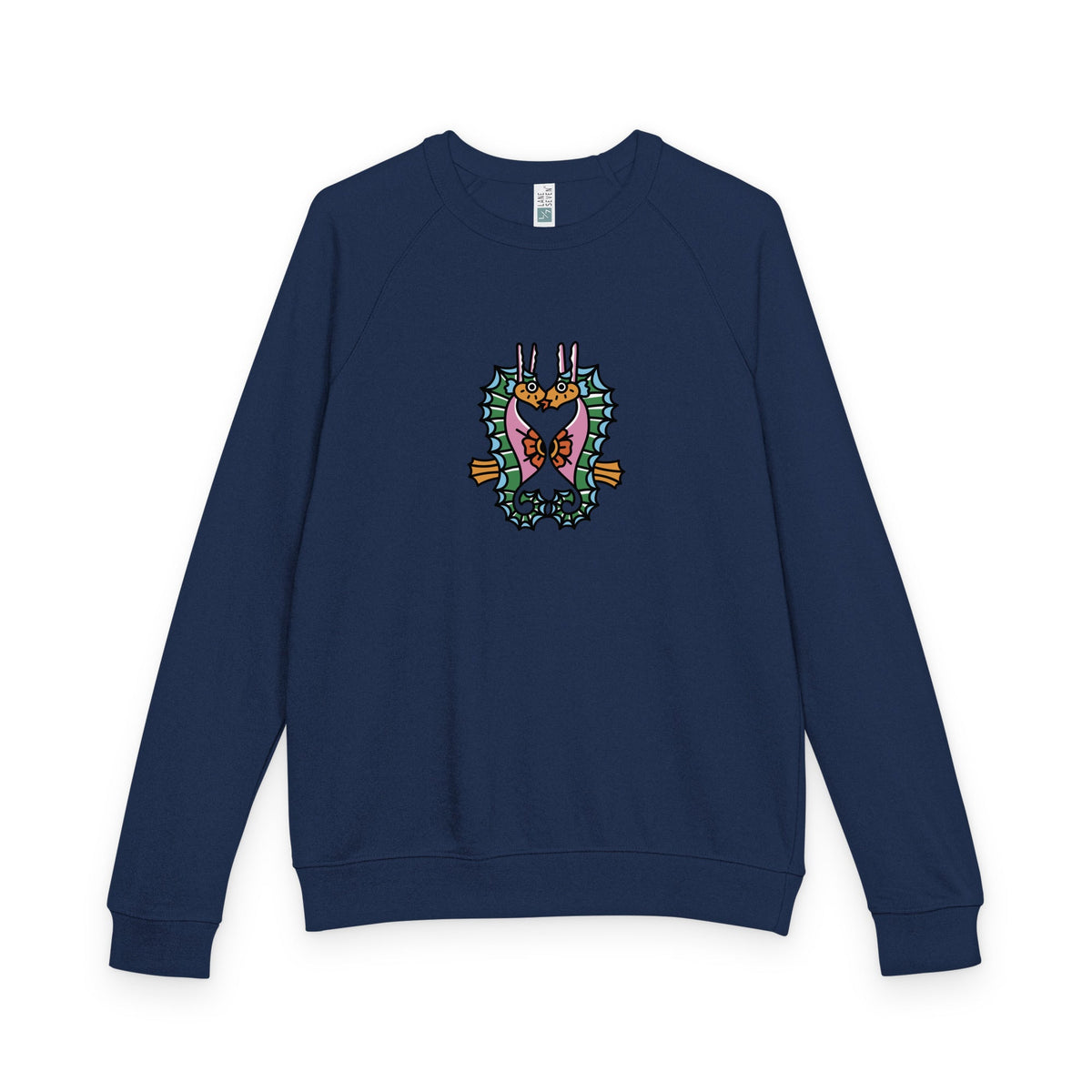 Unisex French terry raglan crewneck | Soft Relaxed Fit - PratSN