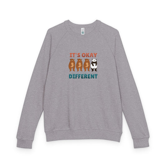 Unisex French terry raglan crewneck | Soft Relaxed Fit - PratSN