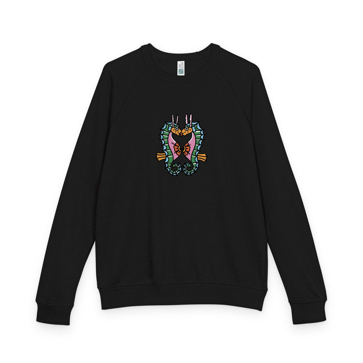 Unisex French terry raglan crewneck | Soft Relaxed Fit - PratSN