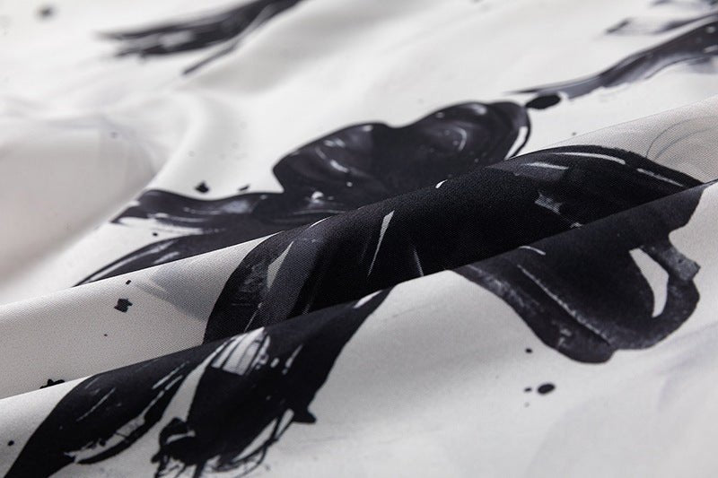 Unisex Full - Printed Bow Shirt For Men And Women - PratSN