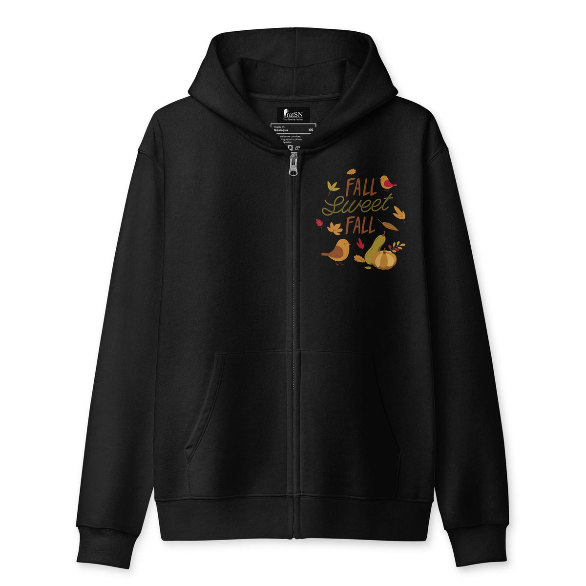 Unisex Full Zip Hoodie, Women's Hoodie, Men's Hoodie - PratSN