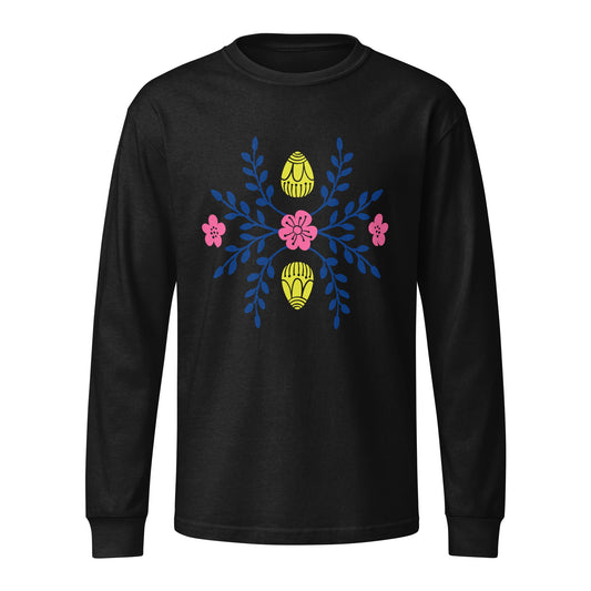 Unisex garment dye heavyweight long sleeve tee - PratSN